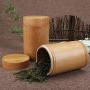 Handmade Tea Box Bamboo Storage Box Tea Canister Lid Seal Kitchen Storage Jars Accessories Spice Box Case Organizer,8X15Cm