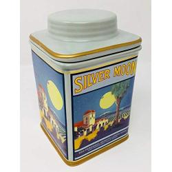 Oneida Kitchen Vintage Label Canister Collection Silver Moon