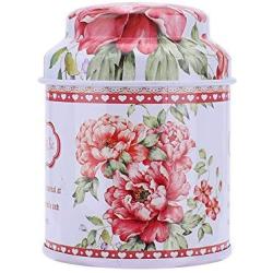 Springdoit 5cm (Diameter) x 7.2 cm (Height) Retro Tin Tea Storage Box, Tinplate Caddy Box for Home Kitchen Storage Containers Colorful Tins Round Tea Tins