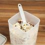 humidifier Kitchen Grain Storage Tank, Transparent Food Storage Box, Stackable Spoon Sealed can