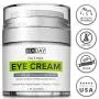 Augencreme – Reduziert Augenringe, Schwellungen und Tränensäcke – Effektive Anti-Aging-Behandlung – Anti-Aging-Augen Gel mit Hyaluronsäure, Gotu Kola Extrakt, Koffein – Erfrischender Augen Serum