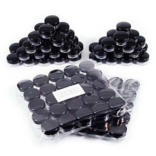 Tiny Sample Containers 3 Gram Sample Jars 100pcs Makeup Sample Containers with Lids