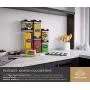 Ensemble de contenants de rangement alimentaires Chefs Path - 7 pièces - Étiquettes à tableau blanc et marqueur - Contenants de cuisine et de garde-manger - BPA-free - Boîtes en plastique transparentes avec couvercles durables améliorés Ensemble de contenants de rangement alimentaires Chefs Path - 7 pièces - Étiquettes à tableau blanc et marqueur - Contenants de cuisine et de garde-manger - BPA-free - Boîtes en plastique transparentes avec couvercles durables améliorés
