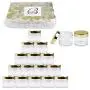 Beauticom 60 Grams/60 ML (2 Oz) Round Clear Leak Proof Plastic Container Jars with Gold Lids for Travel Storage Makeup Cosmetic Lotion Scrubs Creams Oils Salves Ointments (36 Jars) Beauticom 60 Grams/60 ML (2 Oz) Round Clear Leak Proof Plastic Container Jars with Gold Lids for Travel Storage Makeup Cosmetic Lotion Scrubs Creams Oils Salves Ointments (36 Jars)