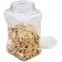 Rubbermaid FG7K2300WHT Square Food Storage Jars, 1-Quart, White Rubbermaid FG7K2300WHT Square Food Storage Jars, 1-Quart, White