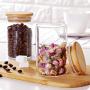 Ensemble de 4 Pots en Verre Étanches HOMELUNY pour le Stockage Maison, Idéal pour Bonbons, Biscuits, Riz, Sucre, Farine, Snacks - Garde les Aliments au Sec et Frais (6,5x10cm) Ensemble de 4 Pots en Verre Étanches HOMELUNY pour le Stockage Maison, Idéal pour Bonbons, Biscuits, Riz, Sucre, Farine, Snacks - Garde les Aliments au Sec et Frais (6,5x10cm)