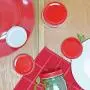 Southern Homewares SH-10235-S12 Set of 12 Red Mason Jar Small Mouth Size Leak Proof Silicone Seal Festive Colored Kids Fun Lids, Onesize, Southern Homewares SH-10235-S12 Set of 12 Red Mason Jar Small Mouth Size Leak Proof Silicone Seal Festive Colored Kids Fun Lids, Onesize,