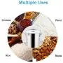 Contenants de conservation en acier inoxydable 304 avec couvercles, sans BPA, grands, pot à biscuits, pot à céréales, pot à café pour l'organisation de la garde-manger, conserve de bonbons, 18L/30L Contenants de conservation en acier inoxydable 304 avec couvercles, sans BPA, grands, pot à biscuits, pot à céréales, pot à café pour l'organisation de la garde-manger, conserve de bonbons, 18L/30L