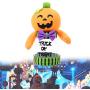 UPKOCH 2pcs Halloween Candy Jars Pumpkin Candy Holders Trick or Treat Box Biscuit Cookie Storage Cases Decorative Bottles for Halloween