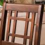 Christopher Knight Home Mackinsey Brown Mahogany Acacia Barstool with Gray Cushion,