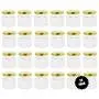 Bouteilles en verre Mini 7Penn avec Caps Dorés et Étiquettes 24pk 1.5oz (45mL) - Petites Bouteilles Hexagonales Idéales pour Miel ou Créations d'Artisanat. Bouteilles en verre Mini 7Penn avec Caps Dorés et Étiquettes 24pk 1.5oz (45mL) - Petites Bouteilles Hexagonales Idéales pour Miel ou Créations d'Artisanat.