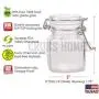 Spice Jars Airtight 4 oz small mason Glass Jars with Leak Proof Multi Color Gasket + Hinged Lid + Reusable Chalkboard Label Multipurpose Spice Containers Herb Seasoning Art Craft Storage Empty 30 Pack
