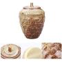 ETERLY Ceramic Sealed Tea canisters,Tea Caddy Coffee Storage Jars Sugar Bowl with Member for Home Gifts- 8x13cm(3x5inch) (Color : E, Size : 8x13cm(3x5inch))