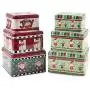 MOMU 3pcs/Set Christmas Biscuits Coin Candy Storage Box Container Case Jewelry Headphones Organizer Tin Sealed Jar MOMU 3pcs/Set Christmas Biscuits Coin Candy Storage Box Container Case Jewelry Headphones Organizer Tin Sealed Jar