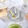 9 Stück Mini Metall Make-up Spatel Kosmetik Spatel Löffel für Damen Mädchen zum Mischen von Make-up