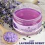 Salt & Oil Based Lavender Body Scrub for Women & Men, 14 Oz, Dead Sea Salts Exfoliator: Goodbye Blackheads, Ingrown Hairs and Acne! Soft Cleanser & Moisturizer with Natural & Organic Essential Oils