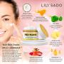 LILY SADO Coconut Milk & Manuka Honey Natural Face Moisturizer - Non Greasy Daily Facial Cream with Cocoa Butter & Gotu Kola - Anti Aging Lotion For Wrinkles, Fine Lines, Blemishes & Eczema - 2 oz.