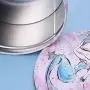 Zuckerbehälter mit neuem Design, tragbare runde Tin Box, Teelöffel-Candy-Biscuit-Schatzkästchen, Schmuck-Münzen-Aufbewahrungsbox – Runde Aufbewahrungsbox, Tin Teebox, Runde Metallbox