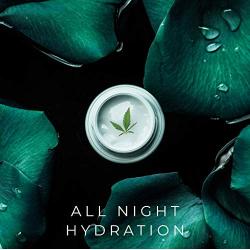O Naturals Repairing Organic Hemp Oil Face Moisturizer Hydrating Night Cream. Hyaluronic Acid Anti Aging Face & Neck Cream. Moisturizes Dry Skin Anti Wrinkles Boost Collagen Women & Men Skincare 1.7oz