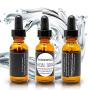 Badgerface Face Serum Collagen Instant Plumping Anti-Aging Treatment for Fine Lines and Wrinkles with Rose Hip Seed Oil, Argan, Jojoba and Carrot Seed, 1 ounce Dropper Bottle