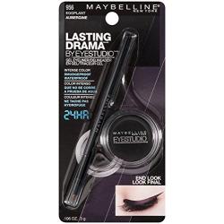 Maybelline New York Eye Studio Lasting Drama Gel Eyeliner, Eggplant 956, 0.106 Ounce