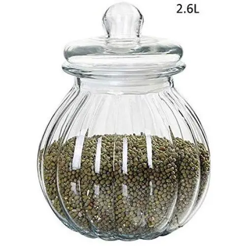 Bouteilles en verre étanches, contenants pour céréales, rangement pour épices/avoine/haricots/snacks Bouteilles en verre étanches, contenants pour céréales, rangement pour épices/avoine/haricots/snacks