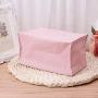 Milue Home Foldable Make Up Storage Box Desktop Cosmetic Organizer Makeup Container (Pink)