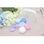Kleine leere Kosmetikbehälter mit Deckeln, 20g/20ml, Reiseflaschen mit Schraubverschluss, abgerundet, dicht, TSA-konform, ideal für Lotion, Slime, Proben, Cremes (Stil)