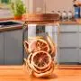 Kitchen Food Storage Jar Airtight Food Storage Kitchen Glass Jar Moisture-Proof Home Multi-Purpose Jam Bottle Cruet Straight Storage Tank