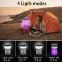 Appareil Anti-Moustiques Anysun Électrique, Lampe à Moustiques Rechargeable Solar et USB, Portable, Étanche IP66 avec 3 Modes d'Éclairage pour Camping, Randonnée, Jardin et Voyage Appareil Anti-Moustiques Anysun Électrique, Lampe à Moustiques Rechargeable Solar et USB, Portable, Étanche IP66 avec 3 Modes d'Éclairage pour Camping, Randonnée, Jardin et Voyage