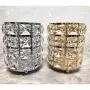 Porte-Bougies JustDOLIFE Style Cristal Décoration Centre de Table pour Mariage, Fournitures de Mariage. Porte-Bougies JustDOLIFE Style Cristal Décoration Centre de Table pour Mariage, Fournitures de Mariage.