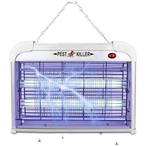 Electric Pest Repeller Strongest Bug Control Indoor 2800 Volt UV Lamp Flying Fly Killer Mosquitoes Repellent Flies Traps Eliminator Insect Catcher Lure Zap