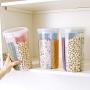 New Design Transparent Plastic Food Storage Box With Lid Sealed Containers Grain Bin, Plastic Food Canisters - Plastic Food Storage Jars, Food Storage Cans, Plastic Cookie Container