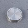 Vosarea 10PCS Glass Mason Jars Lids Silicone Seals Leakproof Secure Mason Jars Caps (Silver)