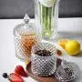 Onepine 300ml Glass Candy Chocolate Snack Jar, Crystal Glass Food Storage Jar with Lid Onepine 300ml Glass Candy Chocolate Snack Jar, Crystal Glass Food Storage Jar with Lid