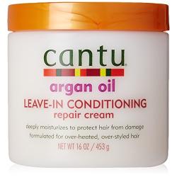 Cantu Argan Oil Leave-In Conditioning Repair Cream, 16 Ounce