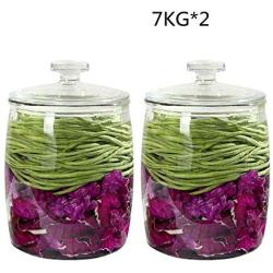 Glass Sealed Jars, Moisture-Proof Kitchen Food Containers, Storage Of Cereals/Pasta/Oatmeal/Kimchi