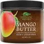 Mangobutter - Roh - Unraffiniert - 100% Rein für Haar & Haut - Sanft & Cremig für DIY Rezepte (236 ml)