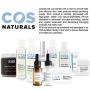 COS Naturals Eye Cream Renewal Therapy with Vitamin C Hyaluronic Acid for Dark Circles Puffiness Fine Lines Wrinkles (15 ml / 0.5 fl oz)