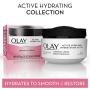 Olay Active Hydrating Cream Face Moisturizer, 1.9 fl oz Packaging may Vary