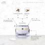 Vivo Per Lei Cell Renewal Night Cream, Get Intense Results with Gentle Non-Greasy Formulas, 1.7 Fl. Oz., Pack of 2
