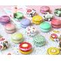 Healthcom 12 Pcs Tinplate Empty Tins Colorful Macarons Candy Box DIY Candle Tin Jars Empty Round Tin Cans Travel Storage Jars Cosmetic Sample Containers for Spice Candies Gifts