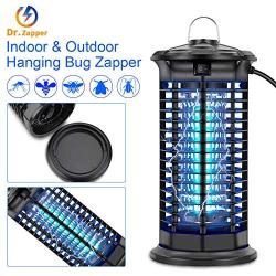 Dr. Zapper Bug Zapper, Electric Mosquito Killer, Insect Killer for Flies, Mosquitoes & Other Flying Pests, Wide Coverage for Home, Office, Garden.