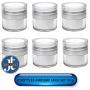 Airless Pump Bottle | Refillable Cosmetic Air Pump Jars | TSA Travel Size (15ml)
