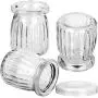 Glasbehälter, KAMOTA 40er Pack 4 oz Joghurtgläser mit PE-Dichtungen, Ideal für Marmelade, Honig, Hochzeitsgeschenke, Duschgeschenke, Babybrei (150ml)