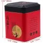 Rabinyod Bulan Chinese style Metal Vintage Tea Tin Black/Green/Red/Gold Sweetbox Tea Canister (Red) Rabinyod Bulan Chinese style Metal Vintage Tea Tin Black/Green/Red/Gold Sweetbox Tea Canister (Red)