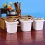 TNKML Ceramic Spice Storage Bottles Jars Kitchen Tools Set Japanese-Style Combination Packages Home Decoration Wedding Gift