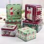 Kingjinglo 3pcs/Set Christmas Biscuits Coin Candy Storage Box Container Case Jewelry Headphones Organizer Tin Sealed Jar