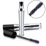 2er Set Leere Mascara-Tubes mit 8 ml, Gummistopfen und Siebtröpfen für DIY Kosmetik, ideal zum Befüllen mit Castoröl, inklusive 2 Tubes, 2 Stopfen und 2 Tröpfen