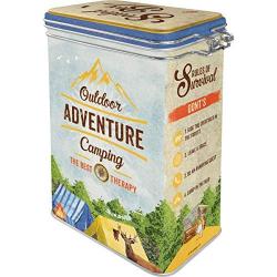 Nostalgic-Art 31122 | Coffee & Storage Tin | Outdoor Camping Adventure